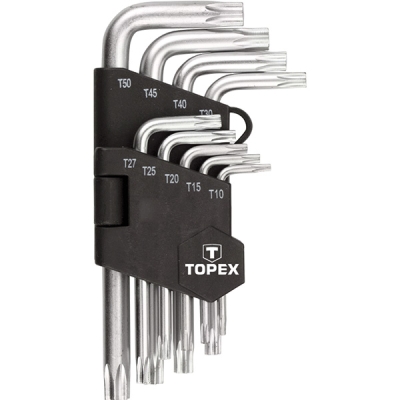 Set chei imbus cu profil torx scurte topex 35D960