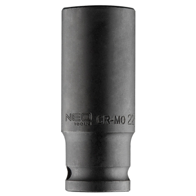 Tubulara hexagonala de impact lunga 1/2", 22 mm Neo Tools 12-322