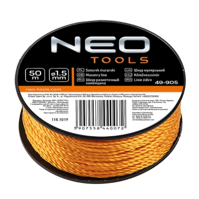 Sfoara de zidarie 50m Neo Tools 49-905