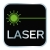 Placa tinta pentru nivele laser cu fascicul verde NEO TOOLS 75-131