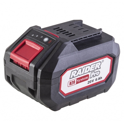 Acumulator Li-ion 20V 6Ah pentru RDP-R20 System R20 RAIDER PRO 131161